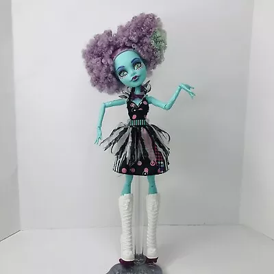 Monster High Freak Du Chic Honey Swamp Doll Marionette Dress Shoes Necklace • $53