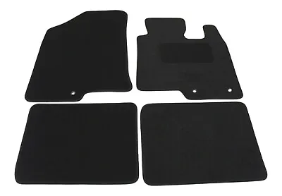 Fits Hyundai I40 2011-on Fully Tailored Deluxe Car Mats In Black • £17.85