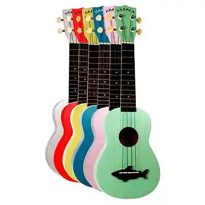 **makala Soprano Ukulele Shark Bridge - Various Colors! - Free Shipping** • $59