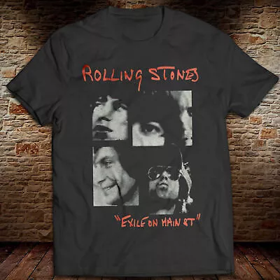Rock Album Exile On Main St. T-Shirt Mick Jagger Brian Jones Keith Richards • $15.95