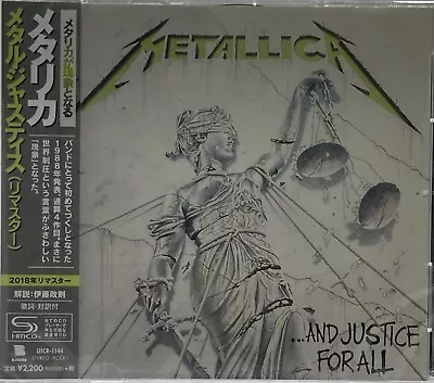 And Justice For All (SHM-CD) By Metallica (CD 2018) • $25