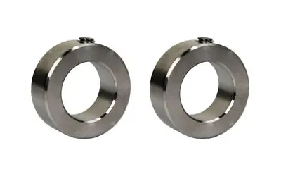 3/4  Bore Stainless Steel Set Screw Shaft Collar OD 1-1/4  Width 9/16  (2 PCS) • $9.10