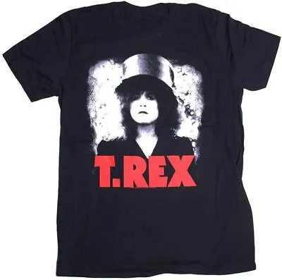 Vintage Marc Bolan T. Rex Band Men T-shirt Black Short Sleeve All Sizes • $16.99