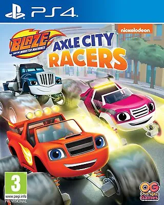 Blaze And The Monster Machines: Axle City Racers (PS4) Play (Sony Playstation 4) • £16.60