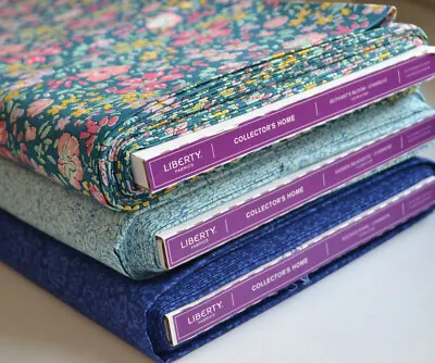 LIBERTY FABRIC  - Collectors Home - Quilting 100% Cotton Craft Quilt Dressmaking • £8.99