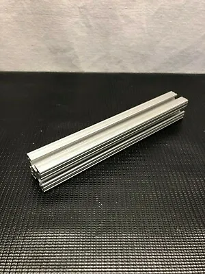 Lot Of 7 Extruded Aluminum 80/20 T-Slot 1.5  X 1.5  10-10 Clear Anodized Finish  • $75