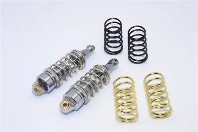 GPM Gunmetal Aluminum Shocks & Spring Sets For Traxxas 1/16 E-Revo Slash Summit • $21