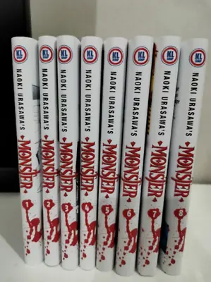 Monster Naoki Urasawa Manga Volume 1-18 (END) English Version Comic - Fast DHL • $179.50