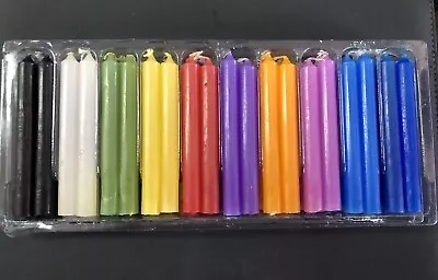 Spell Mini Candles 1/2' X 4' Pack 20 Velas De Color Para Rituales Y De Santeria • $19.95