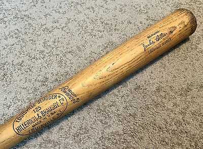 Vtg 1970s Jackie Robinson Louisville Slugger H&B Baseball Bat 34” Dodgers HOF • $95