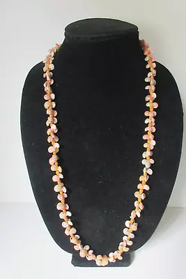 Vintage 1969 Hawaiian Umbonium Seashell Necklace Lei Puka ~ 30  ~ Excellent • $24