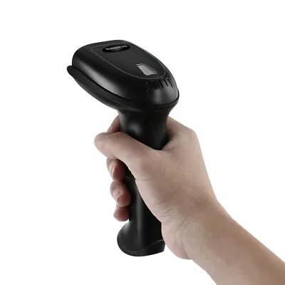 Bluetooth Wireless 2D QR Barcode Scanner With Folding Stand USB Charging Cradle • $76.25