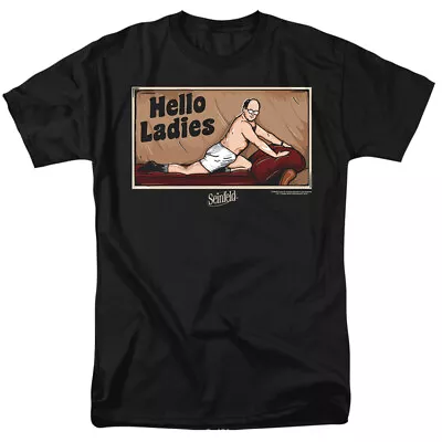 SEINFELD HELLO LADIES Licensed Adult Men's Graphic Tee Shirt SM-6XL • $22.95