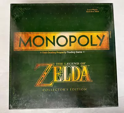 MONOPOLY: The Legend Of Zelda Collector's Edition Brand New Sealed • $64.99