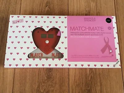 Marks And Spencer Matchmate Interactive Compatibility Love Tester Valentine Game • £1.99