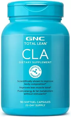 GNC Total Lean CLA | Improves Body Composition & Lean Muscle Tone 90 Count • $27.45