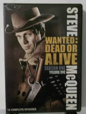 Wanted: Dead Or Alive Season 1 Volume 1 (DVD) Good • $5.49