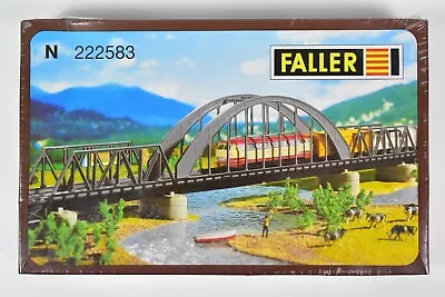 Factory Sealed Faller Model Kit 222583 N Gauge Arch Girder Bridge 30cm • £30