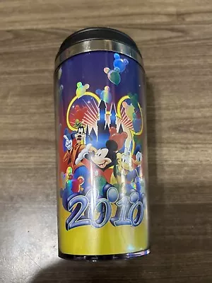 Walt Disney World Disney Mickey Mouse 2010 Travel Mug / Tumbler 16 Oz • $13.97