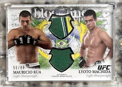 2012 Topps Ufc Bloodlines Lyoto Machida/Mauricio Rua Dual Relic Fighter Worn  • $29.99