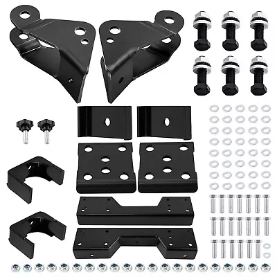 6  Rear C-Notch Support & Drop Flip Kit For Chevy Silverado C1500 1988-1998 • $364.45