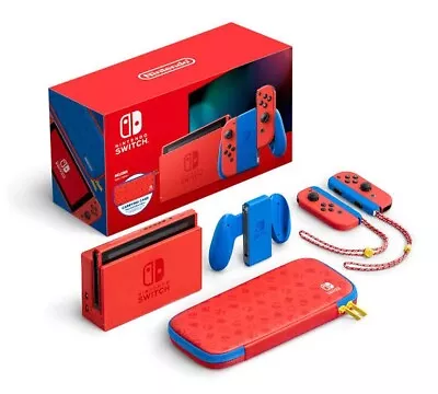 $450 • Buy EXCELLENT CONDITION Nintendo Switch Mario Red And Blue SPECIAL EDITION 