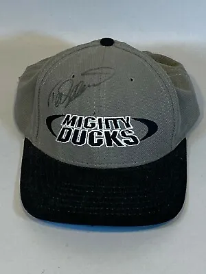 Teemu Selanne Hat Signed Vintage Old The Mighty Ducks Of Anaheim Hockey NHL Cap • $68.37