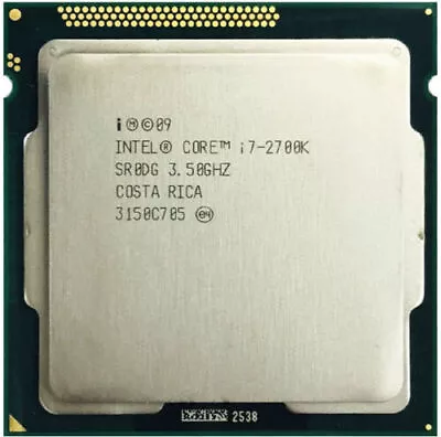 £47.99 • Buy SR0DG Intel Core I7-2700K Processor 8M Cache 3.50GHz Quad-Core LGA 1155 PC CPU