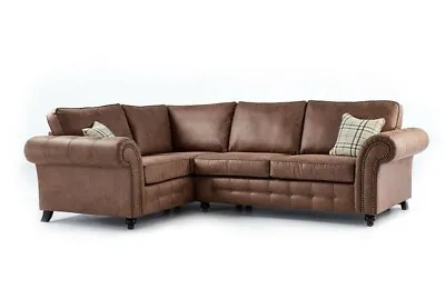 £689.99 • Buy New Oakland Left Hand Corner Sofa-tan