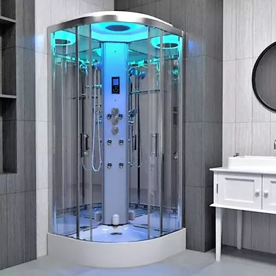 Insignia Steam Shower Cabin Enclosure Cubicle 1000mm Thermostatic 2nd Generation • £1045