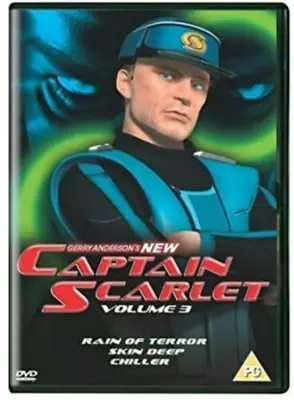 Captain Scarlet Episodes 8-10 DVD Childrens Captain Scarlet Quality Guaranteed • £2.34