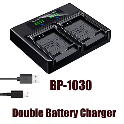 Dual Battery Charger For SAMSUNG BP-1030 BC1030 NX200 NX210 NX300 NX300M BP1030 • $10.99