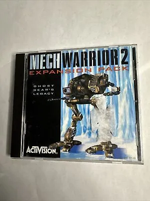 Mech Warrior 2 Expansion Pack - Ghost Bear's Legacy - Activision PC Game • $10.43