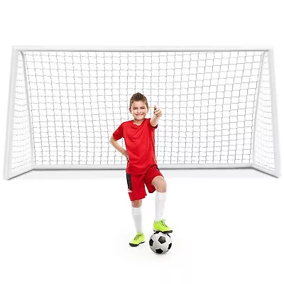 Kids Junior 12 X 6 FT  Soccer Goal Football Training Net Practice Game Target • £74.95