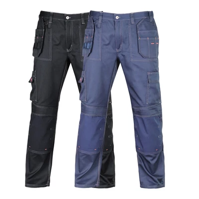 £13.19 • Buy MENS Work Cargo Combat Trousers HOLSTER And KNEE PAD POCKETS Cargo Trouser UK