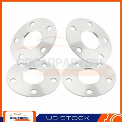 (4) 5mm Universal Wheel Spacers 5Lug 5x4.5 5x114.3 Fits Hyundai Dodge Ford • $22.08