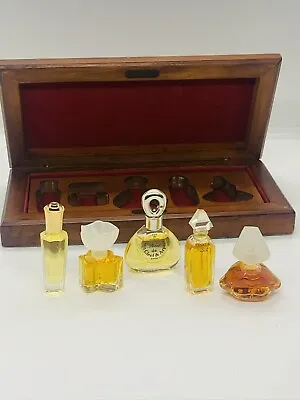 Coffret Perfumes De Luxe Miniature Dali Oscar De La Rente Ysatis First & More • £82