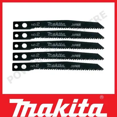 Makita A-85852 60mm Specialised No. 2 HSS Jigsaw Blades Pack Of 5 • £7.99