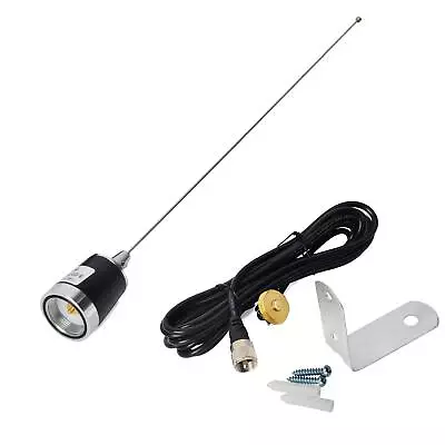 UHF VHF 2meter 70CM 21inches NMO Antenna With NMO Mount 4meter(13.1ft) PL259(... • $55.30