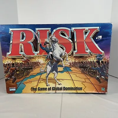 RISK VINTAGE 1998 BOARD GAME Parker Brothers Hasbro COMPLETE Clean Wow • $19.99