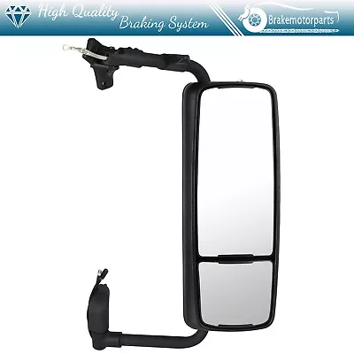 Truck Mirror Complete Door Chrome Passenger Side For 2004-2017 Volvo VNL • $146.99