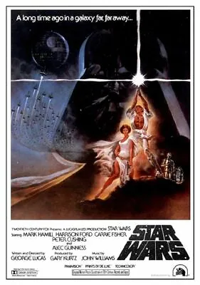 Star Wars IV - A New Hope - Movie Poster 24 In  X 36 In - STYLE A • $7.20