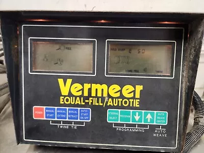 Vermeer Equal-Fill/Autotie Hay Bine Baler Monitor • $350