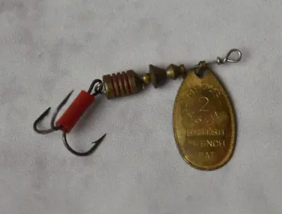 Vintage Mepps Aglia #2 Spinnerbait Fishing Lure Made In France • $3.99