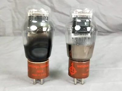 National 801A Vacuum Tube Pair In Excellent Working Condition • $330