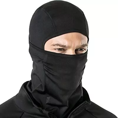 Balaclava Face Mask UV Protection Windproof Mask Summer Cooling Sun Hood Black • $8.99