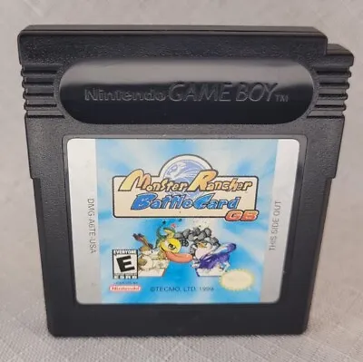 Monster Rancher Battle Cards (Nintendo Game Boy Color 1994) Authentic Tested • $11.99