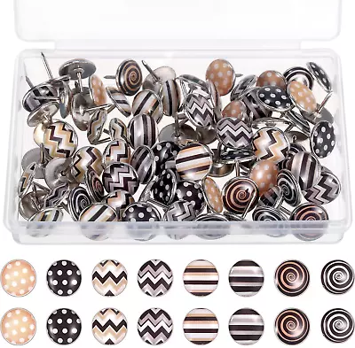 Creative Fashion Push Pins Decorative Thumbtacks For Wall Maps Photos Bulletin • $15.73