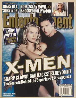 Entertainment Weekly #550 (july 21 2000) X-men Hugh Jackman Rebecca Romijn • $4.99