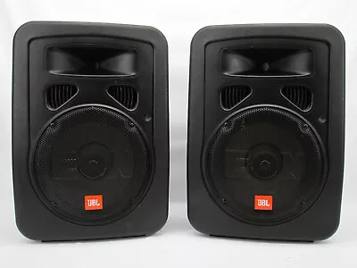 PAIR - JBL EON 10 G2 Powered PA Speakers 2-Way Floor Monitor 125-Watt 10  Woofer • $449.99